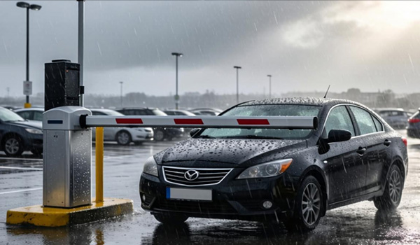 Автоматический шлагбаум