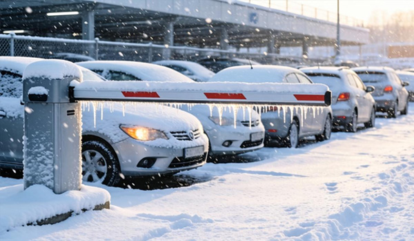 Автоматический шлагбаум