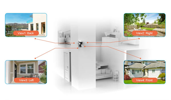 Беспроводная камера на солнечной батарее