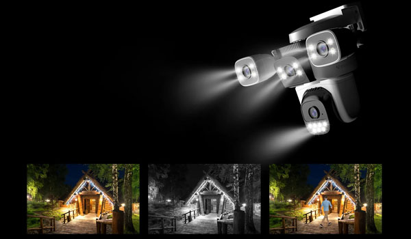 Беспроводная камера на солнечной батарее