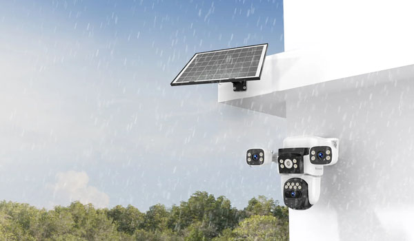 Беспроводная камера на солнечной батарее